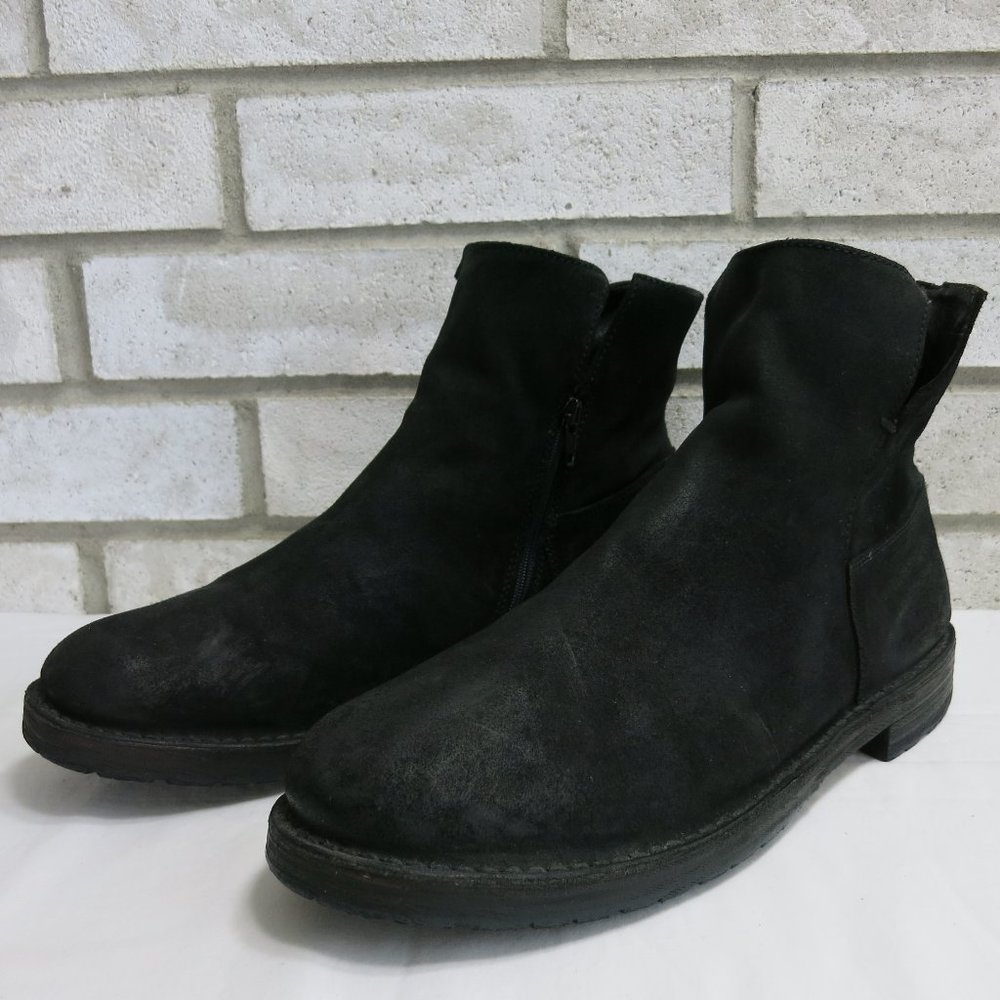 Boemos Genuine Fashion Suede Leather Zippered Ankle Boots Men's Footwear Shoe 11